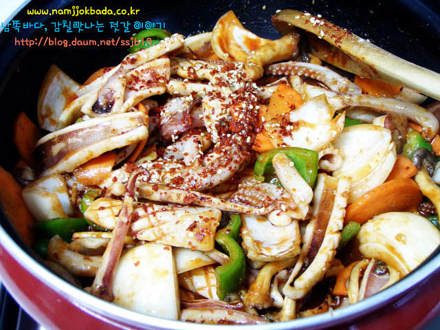 오징어볶음~★ 언제 먹어도 맛있는 밥반찬 겸 안주^^