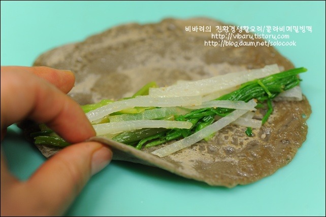 제주도의 특별음식 콜라비메밀빙떡과 옥돔구이