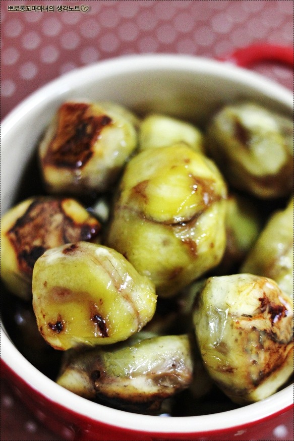 [밤맛탕] 피곤한 신랑의 영양간식~밤맛탕