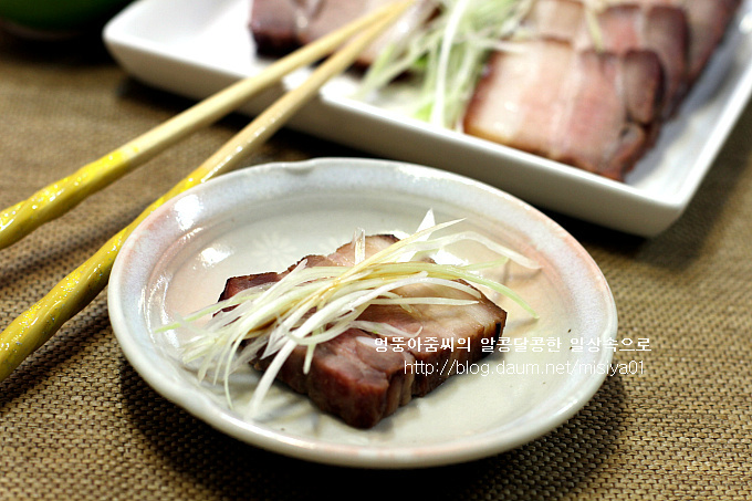 기름이 쫙~ 통삼겹 오븐 구이..