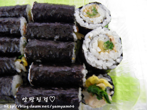 귀요미의 종결! 꼬마김밥 싸들고 소풍가자~