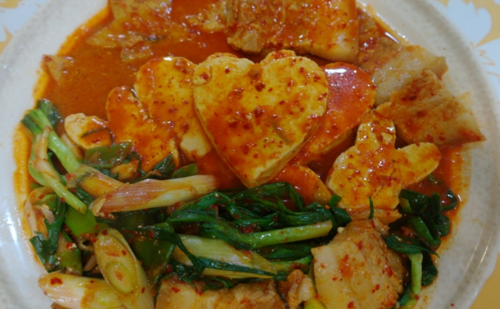 두부김치찌개