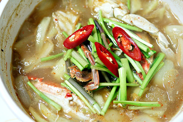 꽃게된장찌개