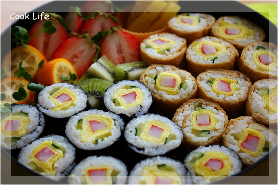 아름다운 김밥 이미지