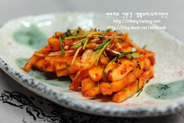 감기예방에 효과 도라지반찬 5가지