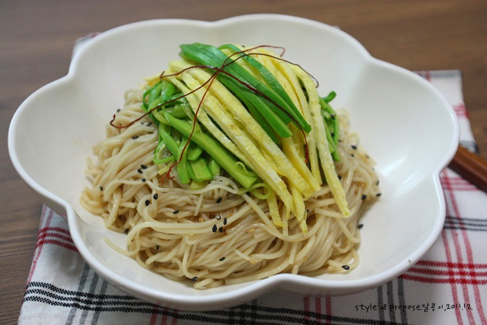 간장비빔국수