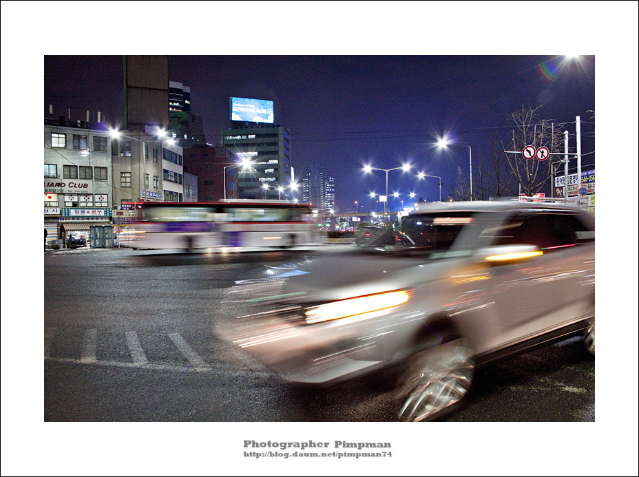 2011-01-31(서울역앞 염천교교차로에서 타임랩스 동영상)