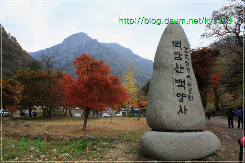 만추의 백양사 아름다운 단풍 2탄...2012. 11월 7일