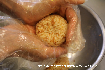 유치원에서 인기최고 <밥새우 강아지 주먹밥>
