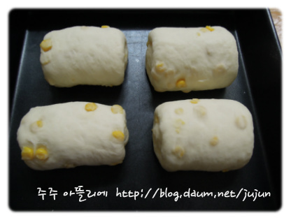 노버터 옥수수 식빵 만들기~