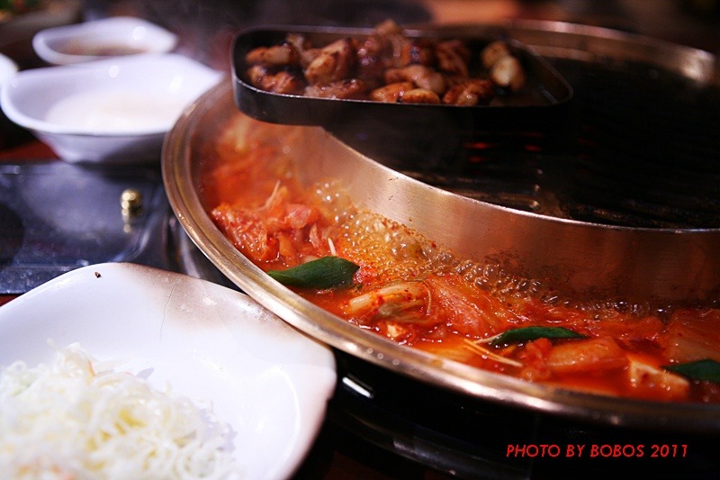 [분당맛집/야탑/방짜]특이한 불판에 찌개랑 양 대창이랑 같이 먹어 보자 .