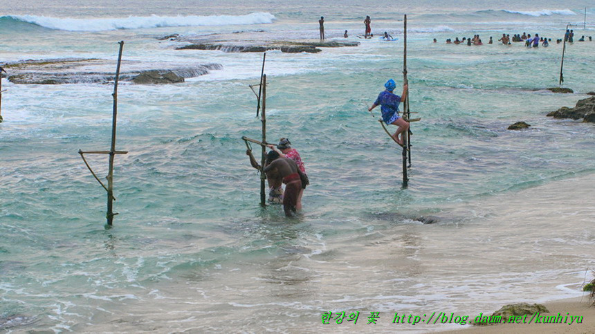 Stilt fishing(스리랑카)-한강의 꽃