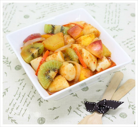과일떡볶이 이미지