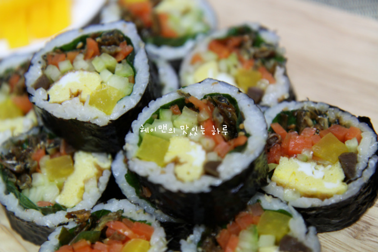 어른아이,김밥 이미지