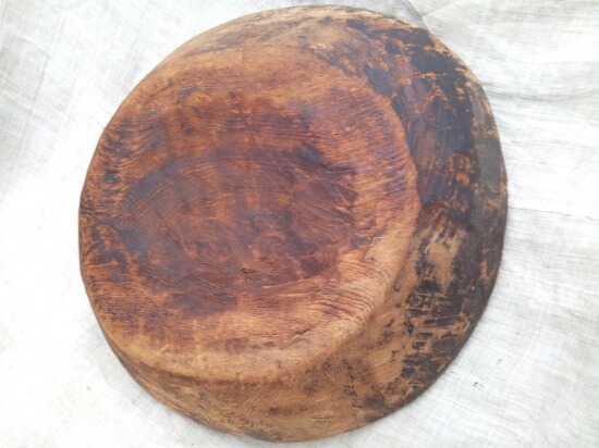  민속품,옛날물건 제주나무뚜껑겸함지로~