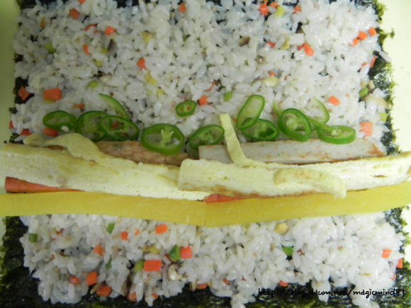 어른아이,김밥 이미지