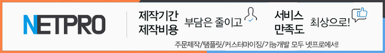   넷프로(NETPRO) — 관리형 홈페이지의 선두주자!!