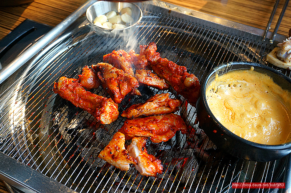 (남이섬 맛집) 치즈 퐁듀 숯불 닭갈비 맛집 - 가평 지역 추천맛집 조무락 닭갈비 후기