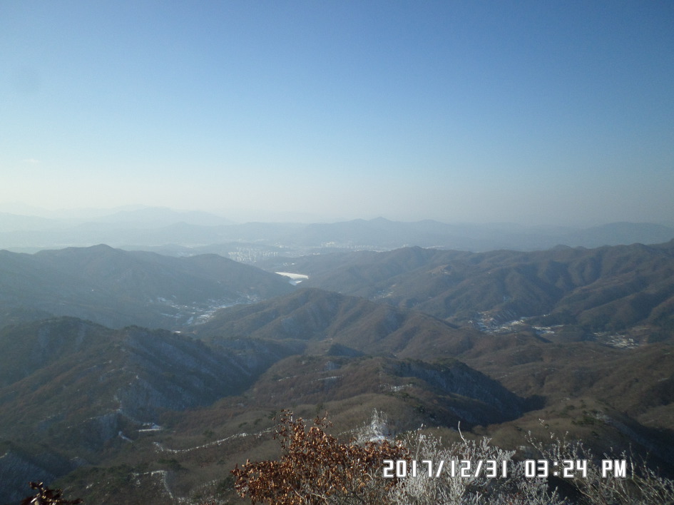 정유년 굿바이 해너미 천마산(812 m)산행