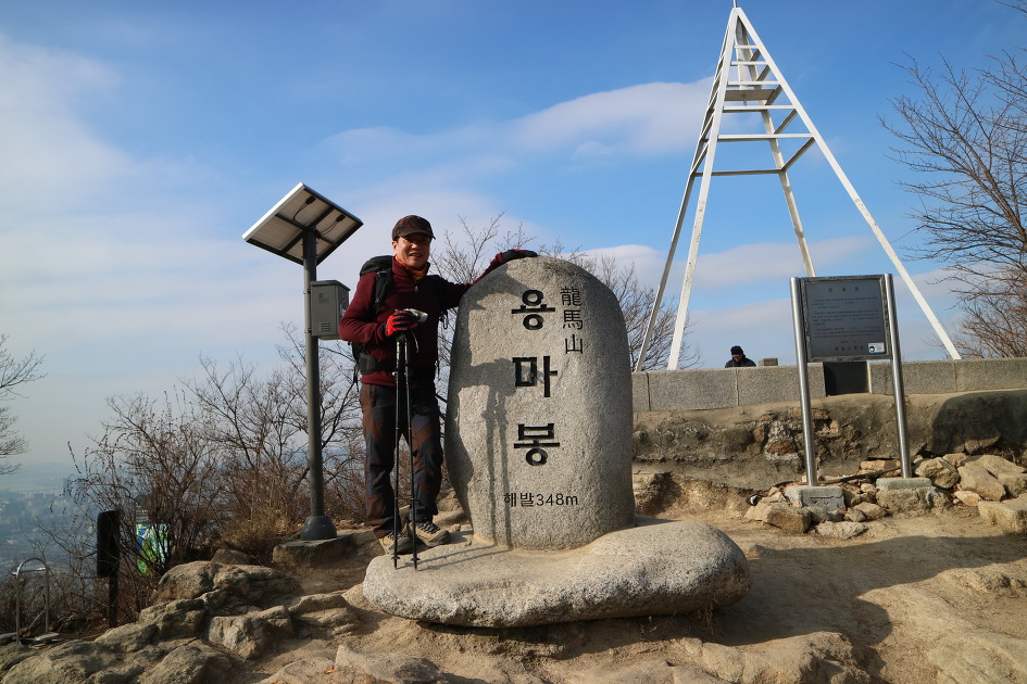 해맞이 명소 아차산에서 
