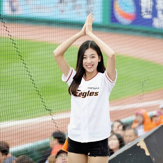 한화이글스 목나경 치어리더