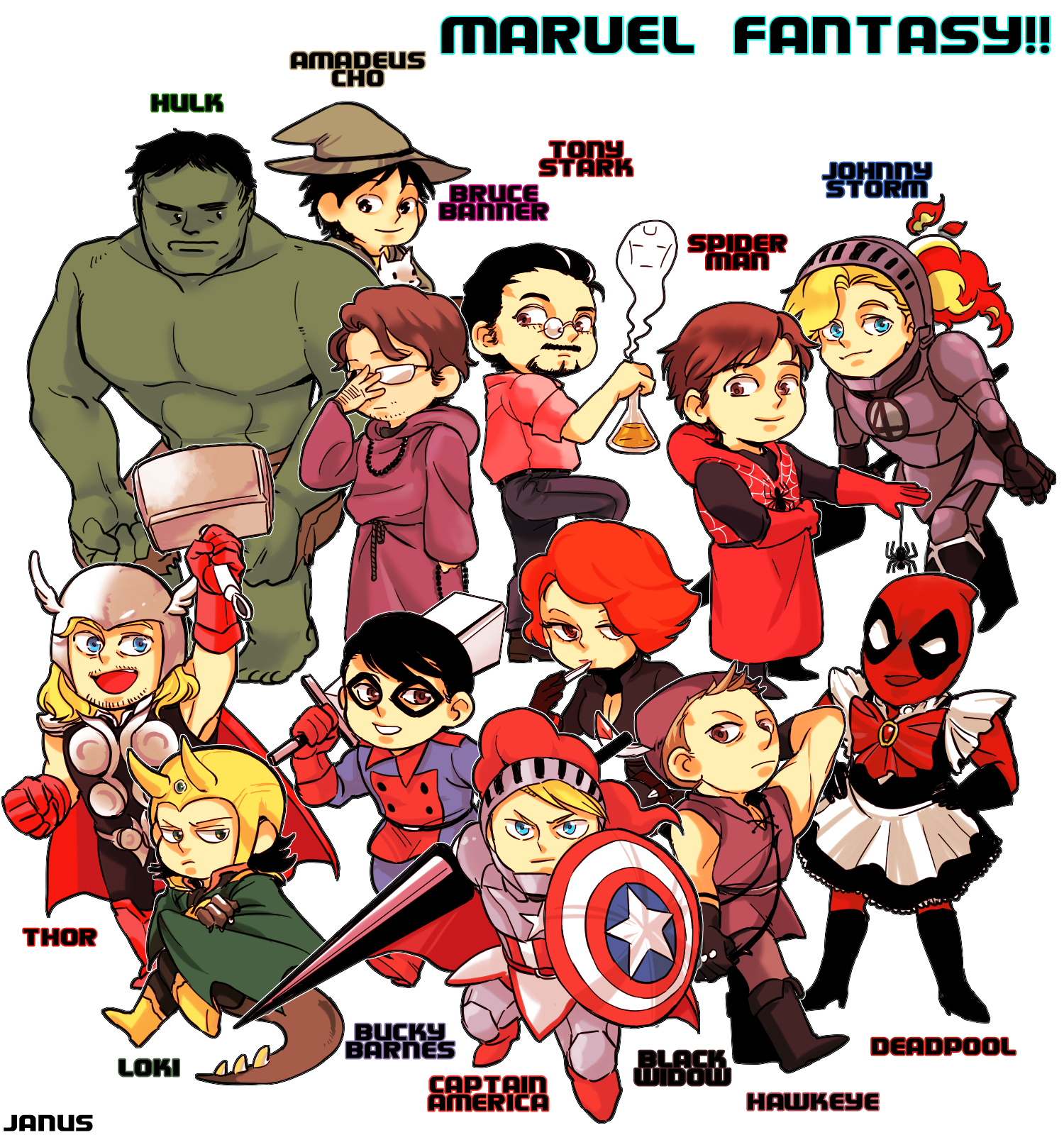 Marvel Fantasy!!
